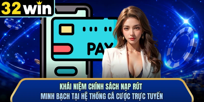 Khái niệm chính sách nạp rút minh bạch tại hệ thống cá cược trực tuyến