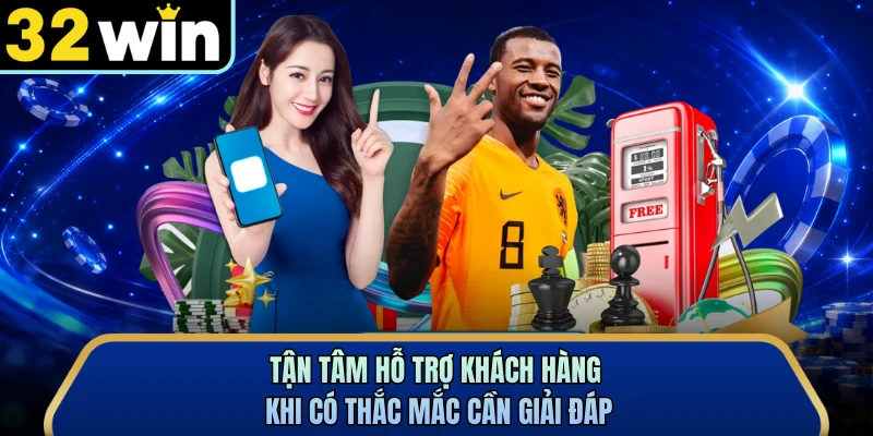 Tận tâm hỗ trợ khách hàng khi có thắc mắc cần giải đáp