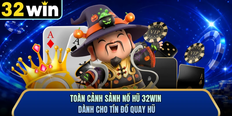 Toàn cảnh sảnh nổ hũ 32WIN dành cho tín đồ quay hũ